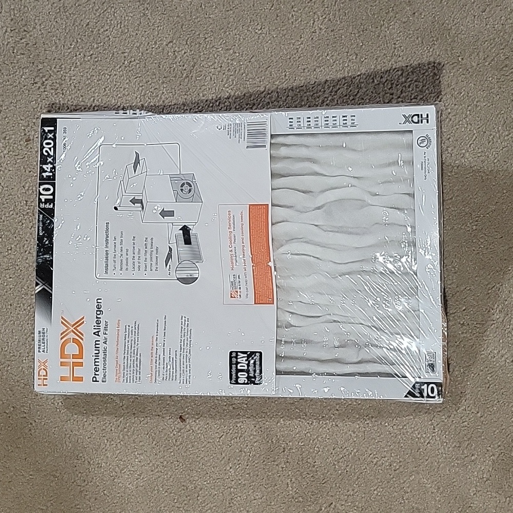 FREE W ANY PURCHASE!HDX Air Filter